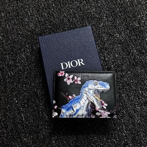 dior sorayama card holder|DIOR AND SORAYAMA calfskin card holder.